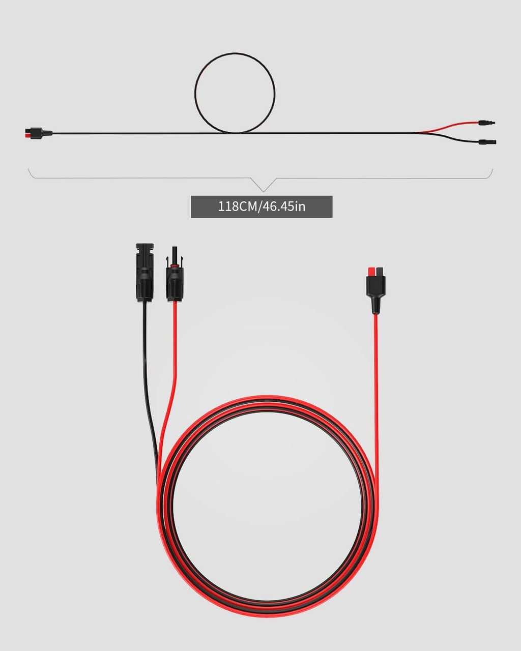 ALLPOWERS Anderson Solar Connector Adapterkabel