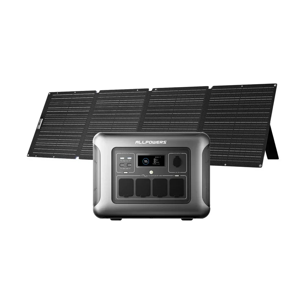 ALLPOWERS R1500 LITE + SOLAX SE200 200W  zonnepaneel Zonnegeneratorset 1600W
