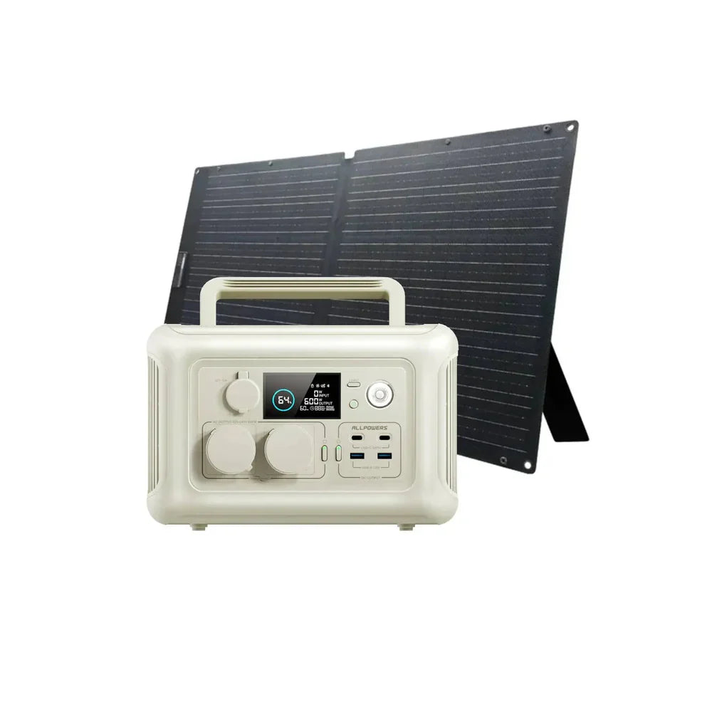 ALLPOWERS R600 Draagbaar Energiestation 600W 299Wh LiFeP04 Accu