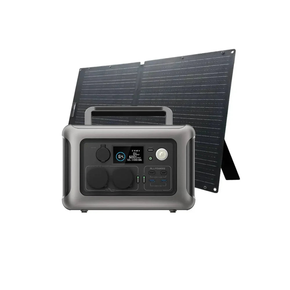 ALLPOWERS R600 Draagbaar Energiestation 600W 299Wh LiFeP04 Accu