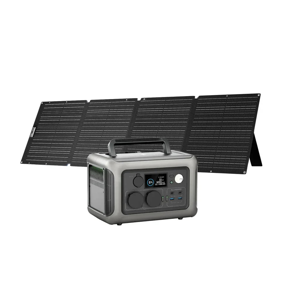 ALLPOWERS R600 Draagbaar Energiestation 600W 299Wh LiFeP04 Accu