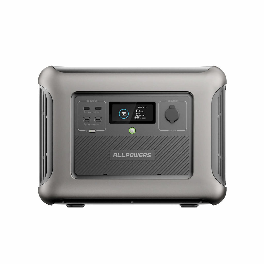ALLPOWERS R1500 Draagbaar Energiestation 1800W 1152Wh LiFeP04 Accu