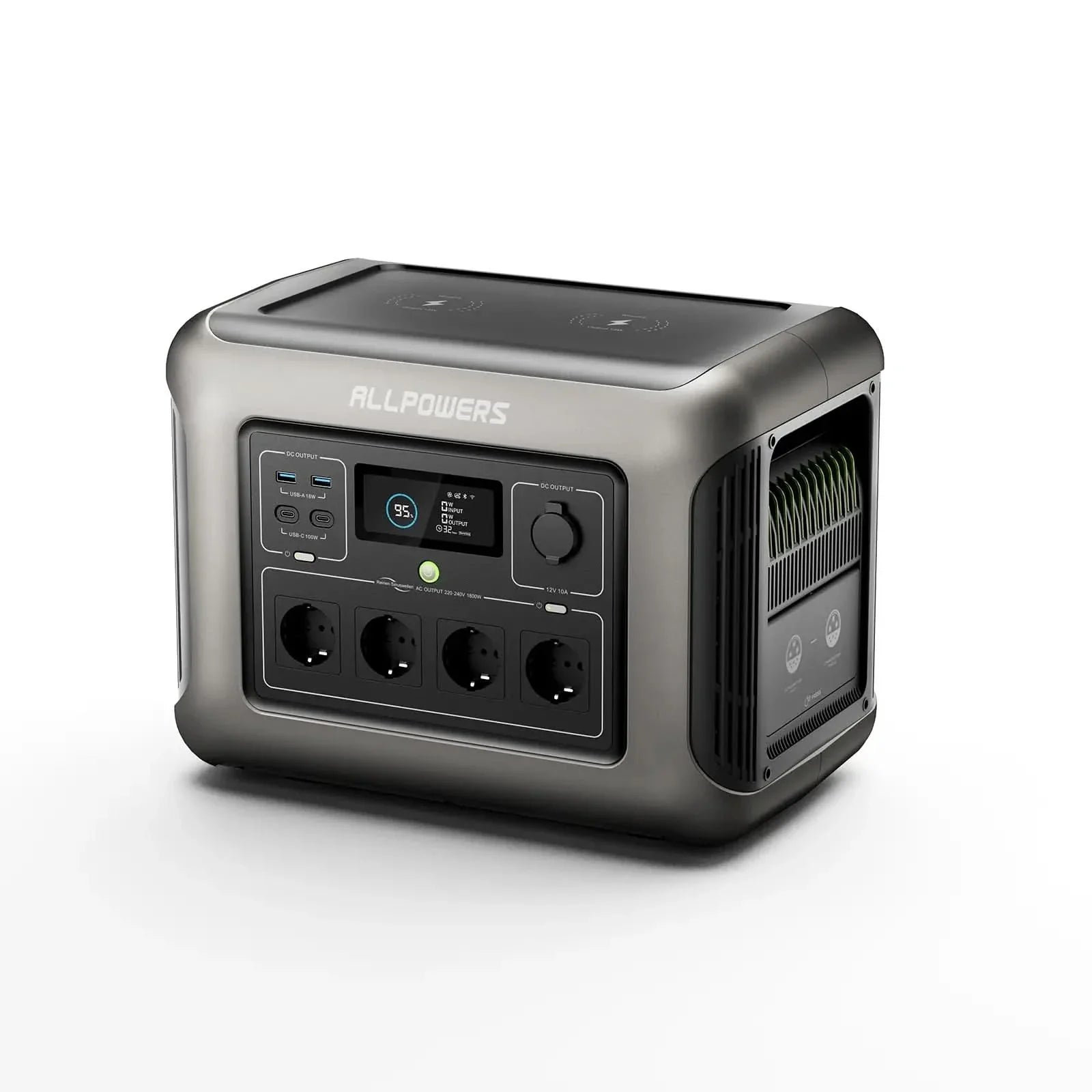 ALLPOWERS R1500 Draagbaar Energiestation 1800W 1152Wh LiFeP04 Accu