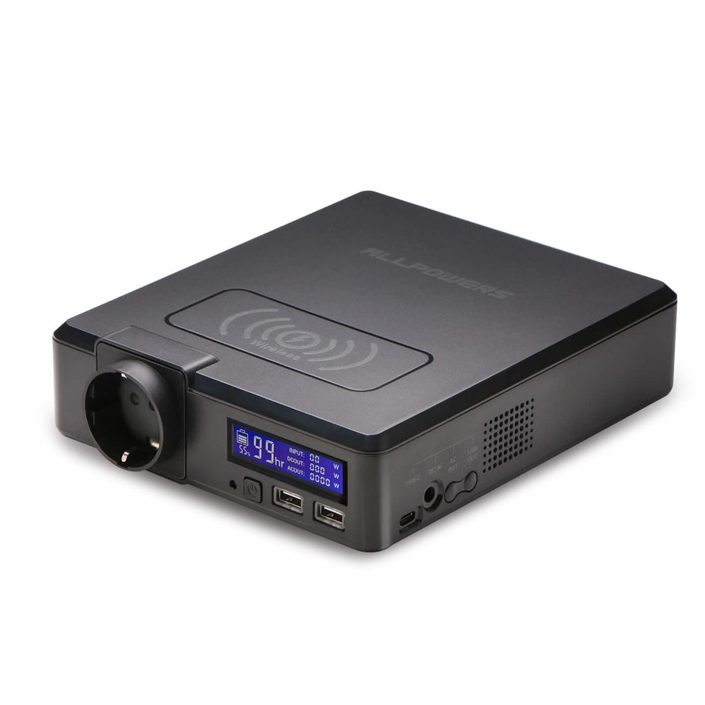 Zonnegeneratorset 200W (S200 + SP026 60W zonnepaneel)