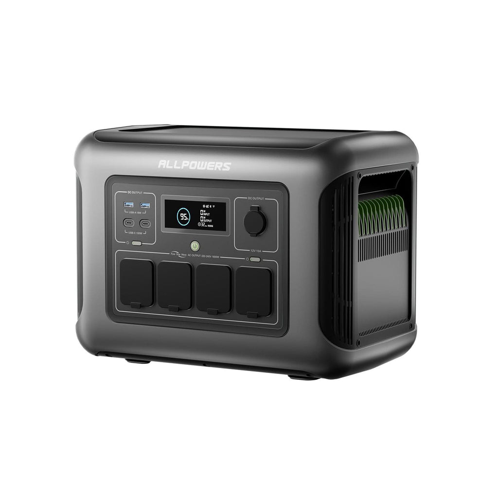 ALLPOWERS R1500 LITE Draagbaar Energiestation 1600W 1056Wh LiFeP04 Accu