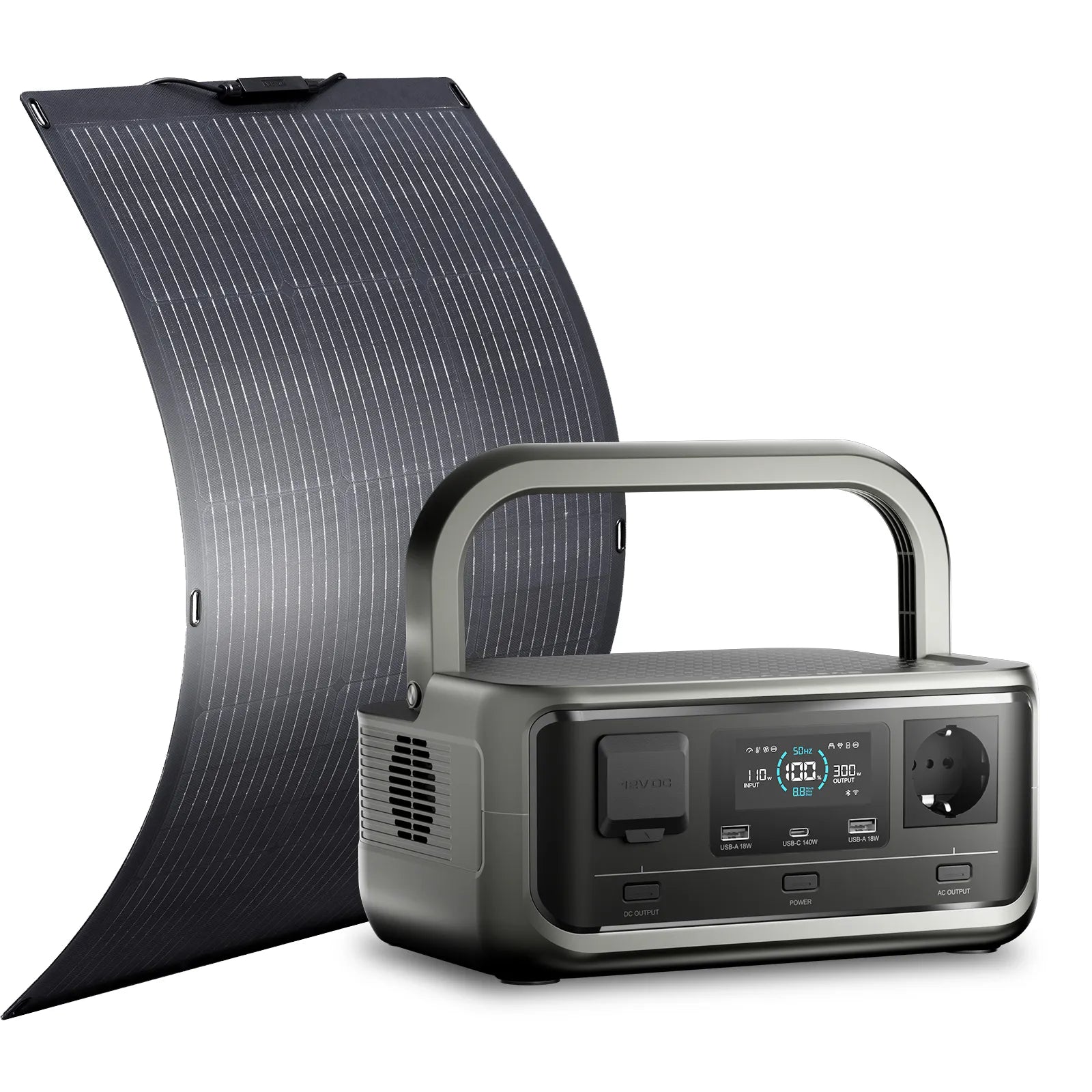 ALLPOWERS VOLIX-P300 Draagbaar Energiestation 300W 256Wh LiFeP04 Accu