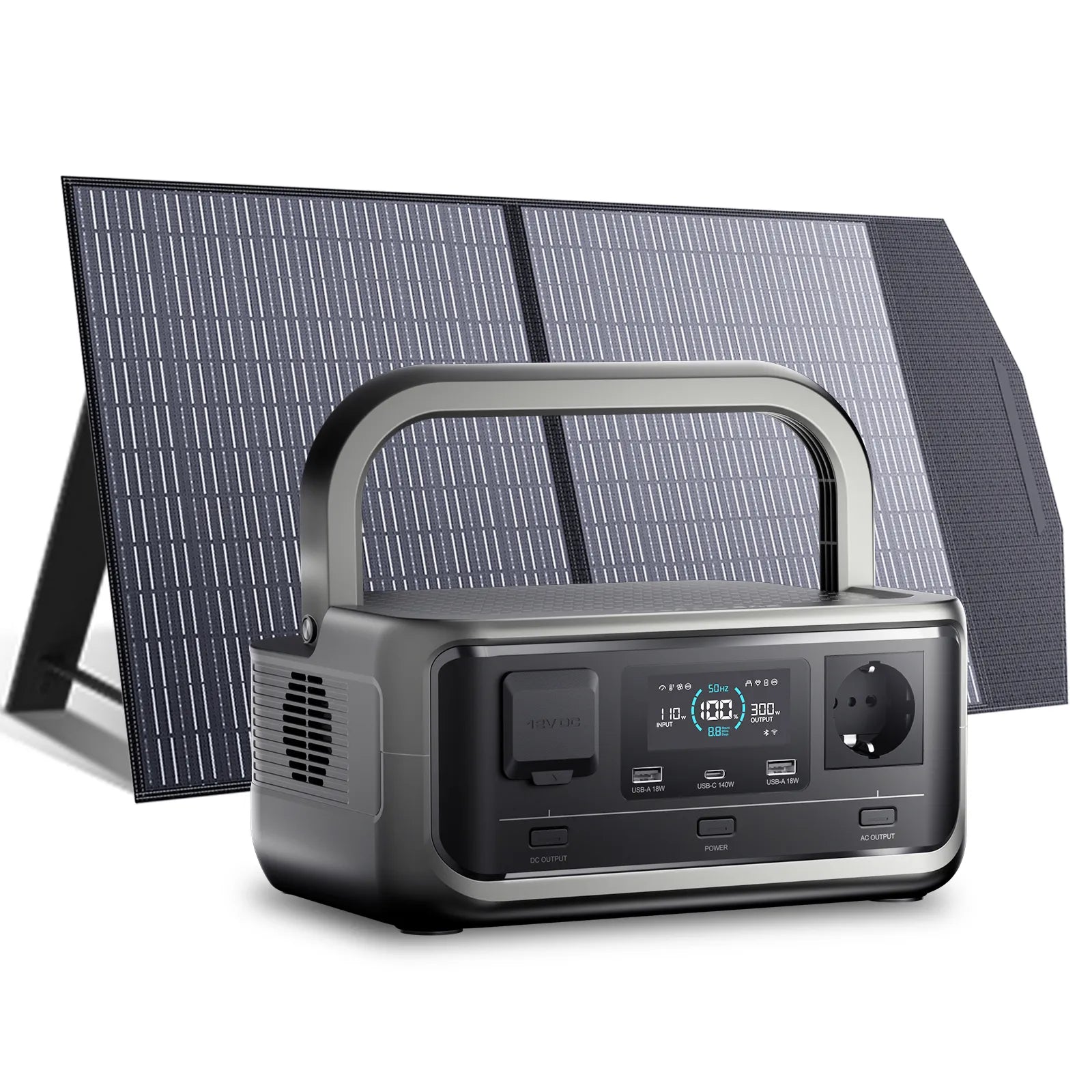 ALLPOWERS VOLIX-P300 Draagbaar Energiestation 300W 256Wh LiFeP04 Accu