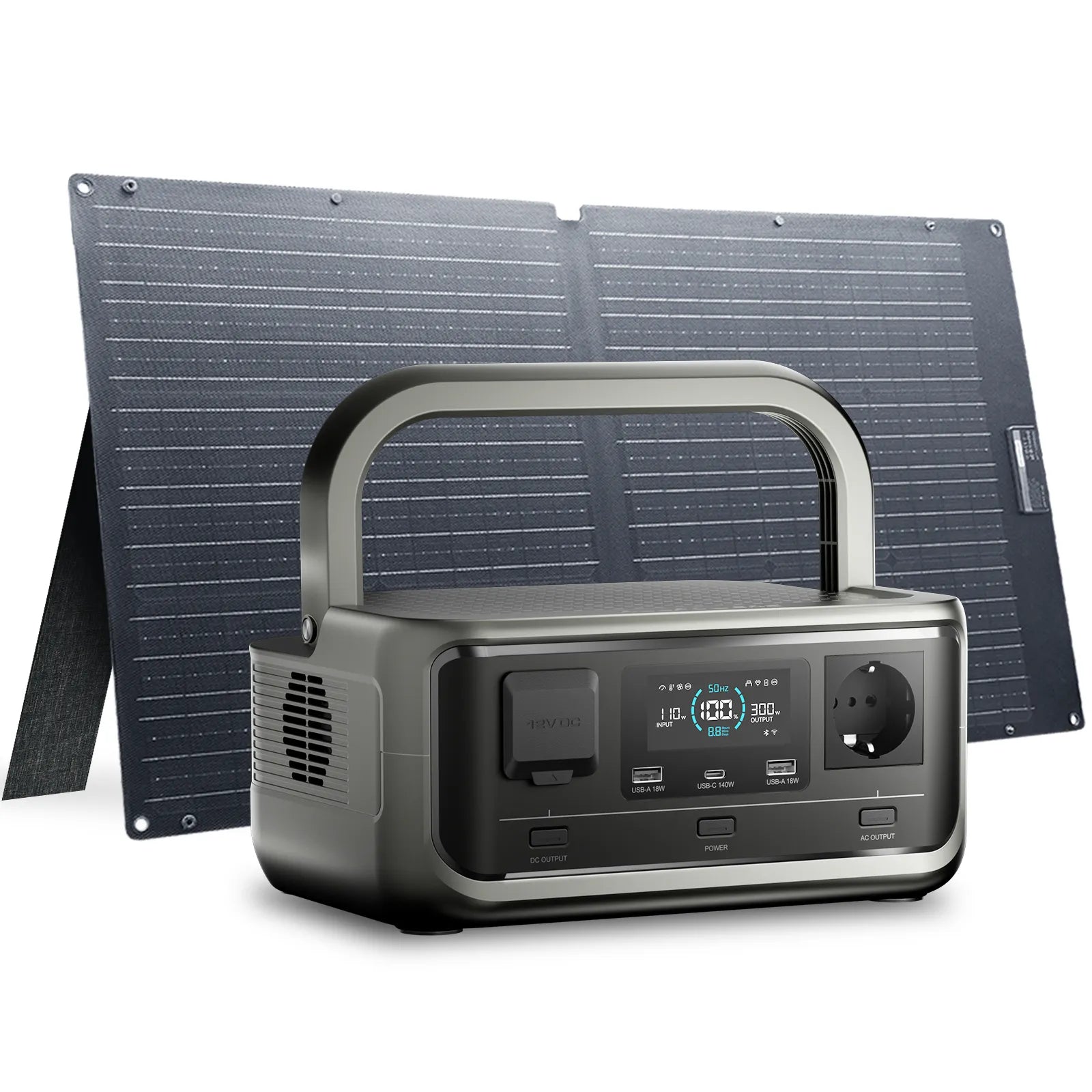ALLPOWERS VOLIX-P300 Draagbaar Energiestation 300W 256Wh LiFeP04 Accu