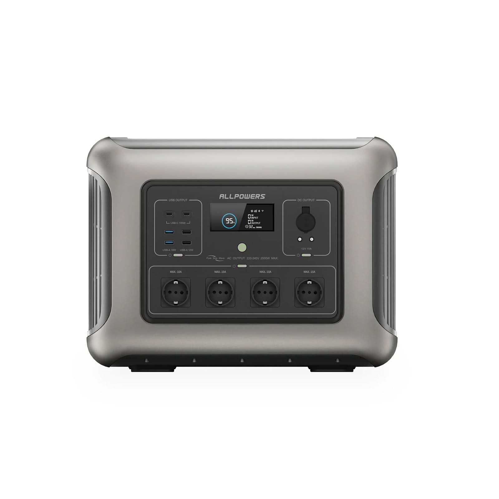ALLPOWERS R2500-V2 Draagbaar Powerstation 2500W 1920Wh LiFeP04 Accu
