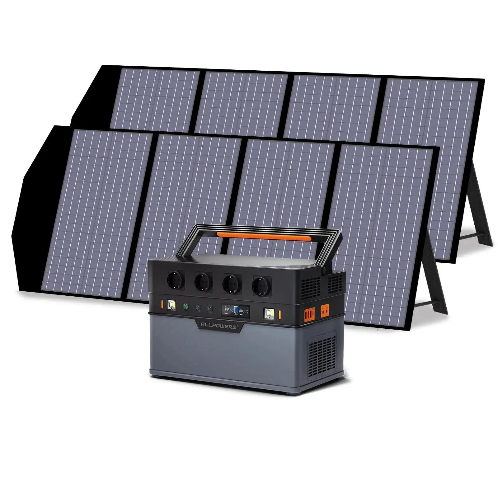 ALLPOWERS Zonnegeneratorset 1500W (S1500 + SP029 140W zonnepaneel)