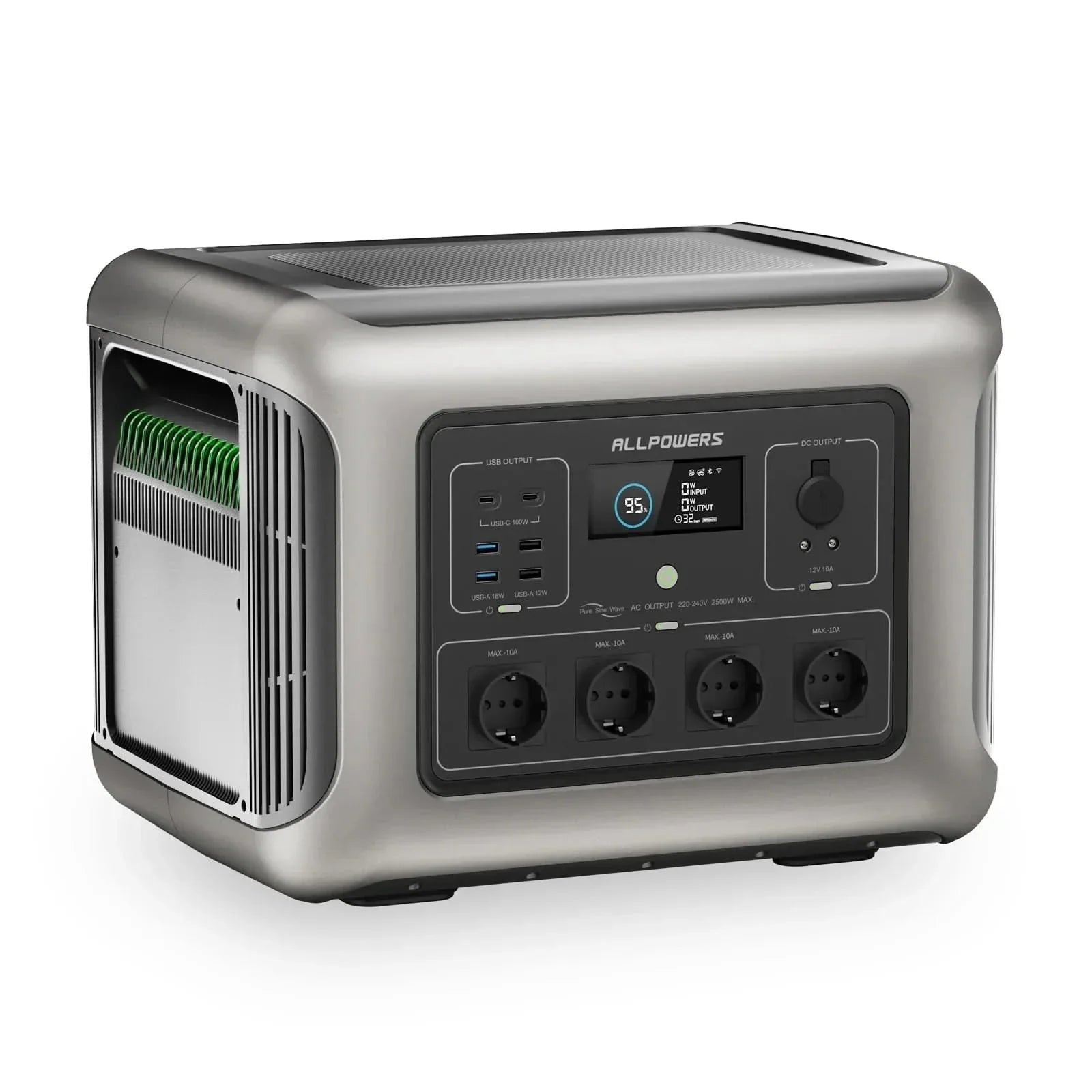 ALLPOWERS R2500-V2 Draagbaar Powerstation 2500W 1920Wh LiFeP04 Accu