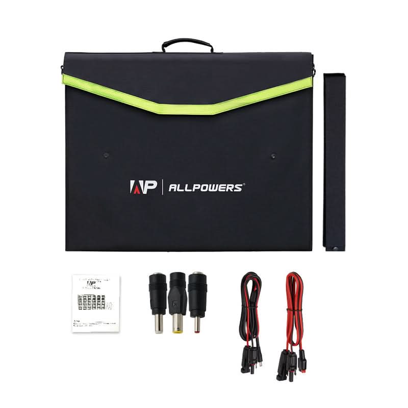 ALLPOWERS Zonnegeneratorkit 600W (R600 + SP027 100W Zonnepaneel)